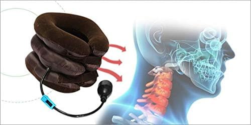 Cojín Cervical Inflable de 3 Capas – Alivio y Descanso inmediato