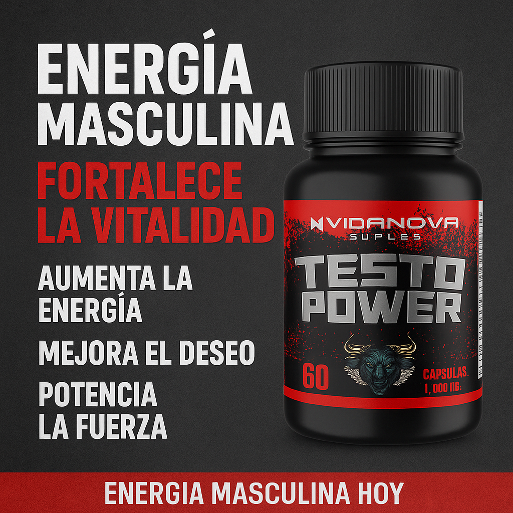 TESTO POWER 1000 mg. 60 Caps.