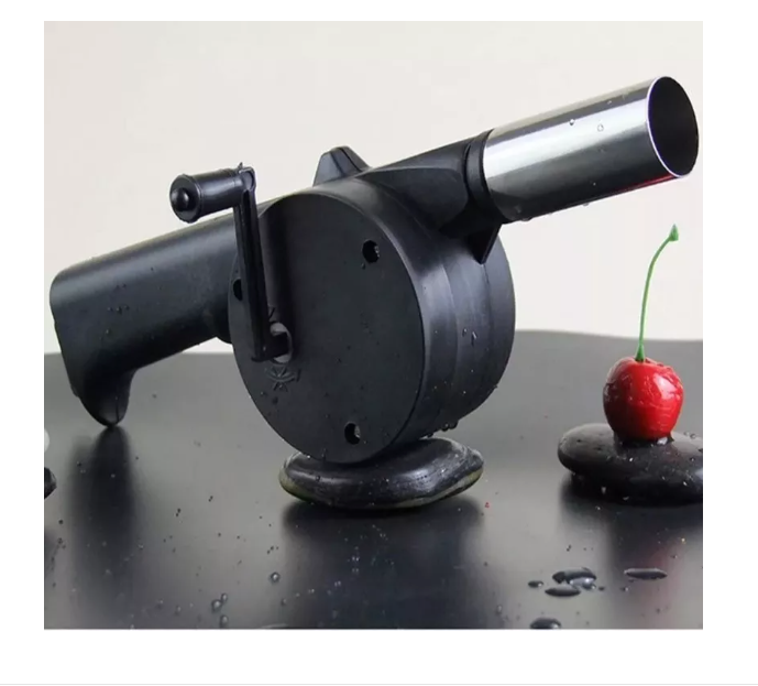 Soplador Avivador de Fuego Manual de Asado