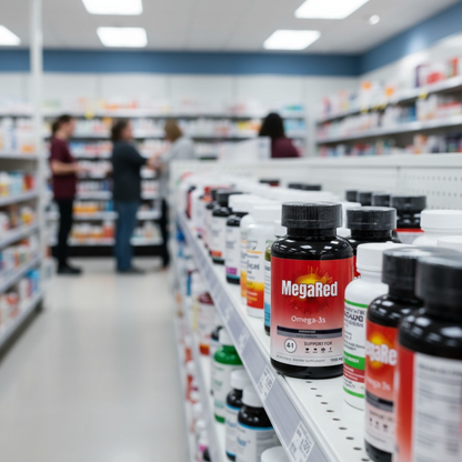 MegaRed Omega 3 (EPA + DHA) 1000 mg. 60 Caps.