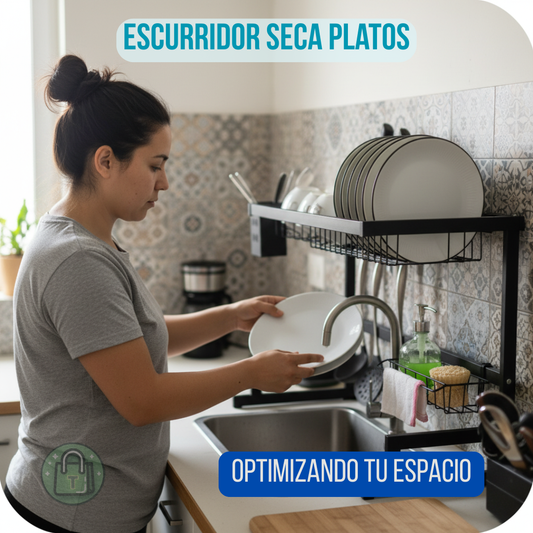 ESCURRIDOR SECA PLATOS 70 CM – Más espacio al instante