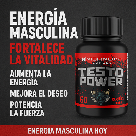 TESTO POWER 1000 mg. 60 Caps.