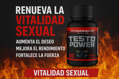 TESTO POWER 1000 mg. 60 Caps.