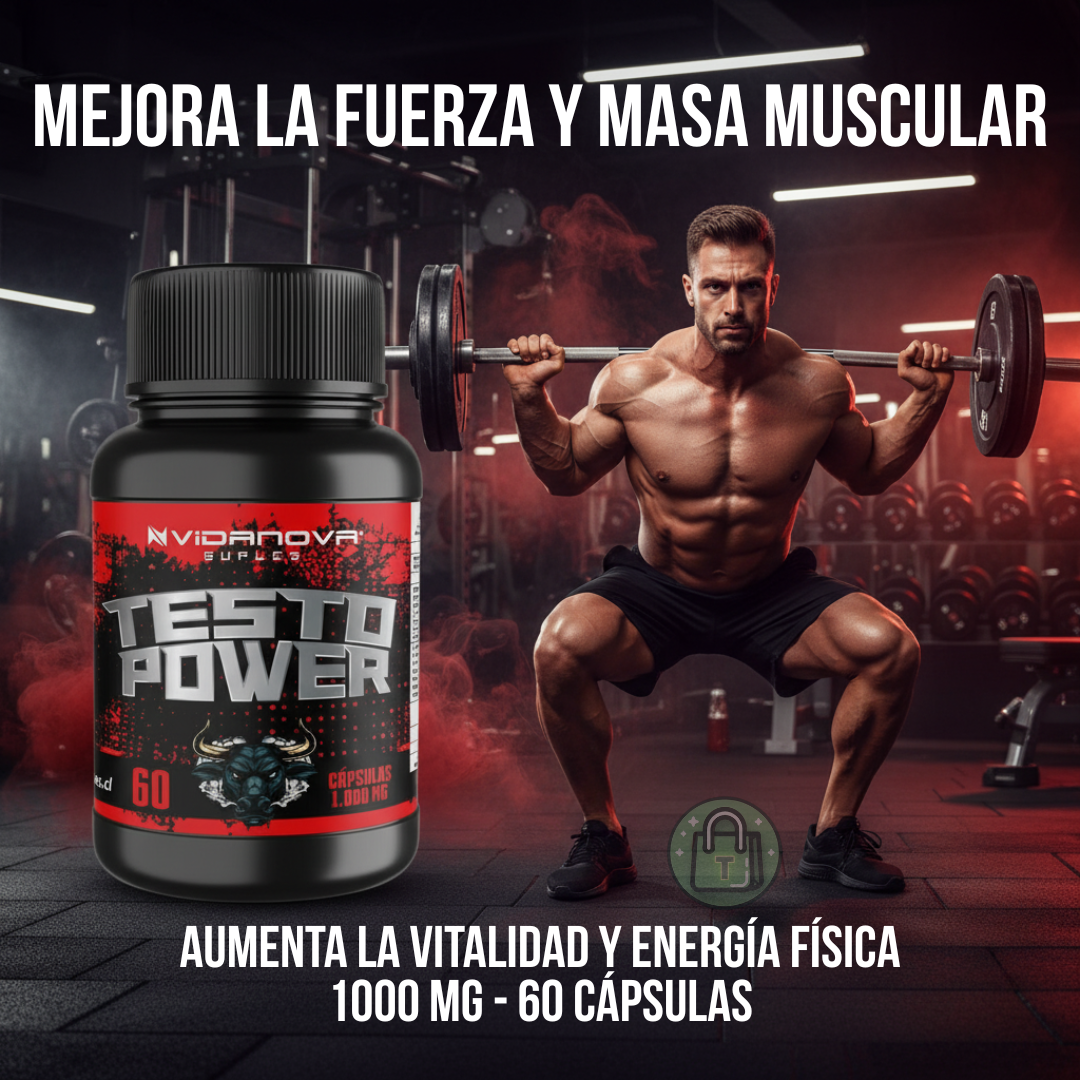 TESTO POWER 1000 mg. 60 Caps.