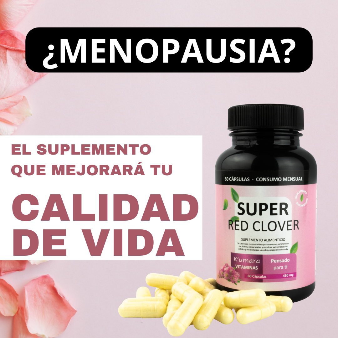 Super Red Clover - Suplemento para la Menopausia